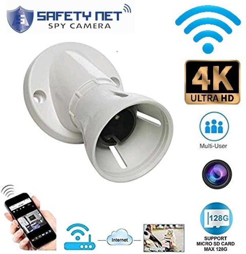 Buy AE Securities 4K New WiFi Spy Holder Camera Wireless Hidden Camera  Ultra HD Secret Spy Cam/Nanny Cam with Phone App Live Stream for Home  Security Online at Low Prices in India 