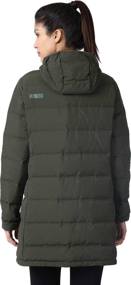 Puma downguard 600 long jacket sale olive
