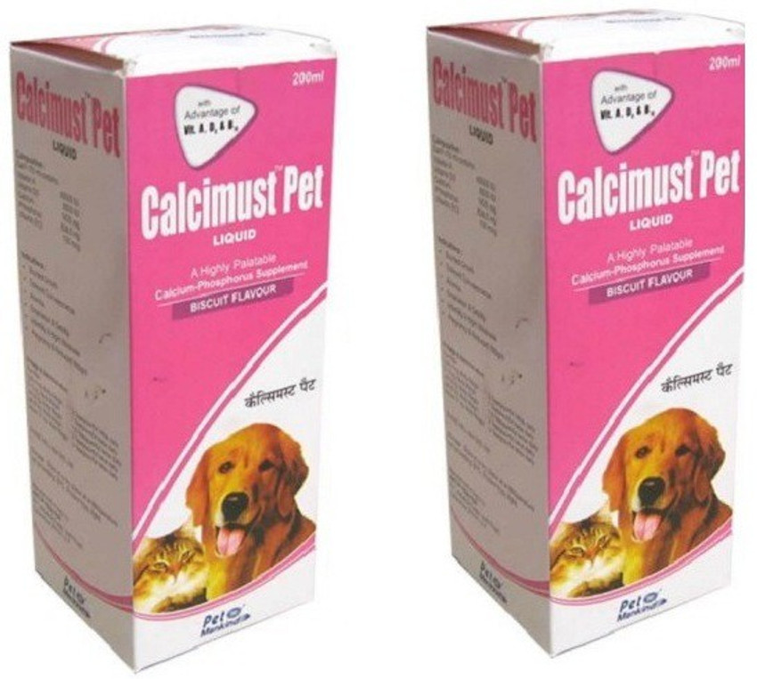 Calcimust calcium and phosphorus supplement for growing pups pregnant or lactating pets Pet Health Supplements Price in India Buy Calcimust calcium and phosphorus supplement for growing pups pregnant ...