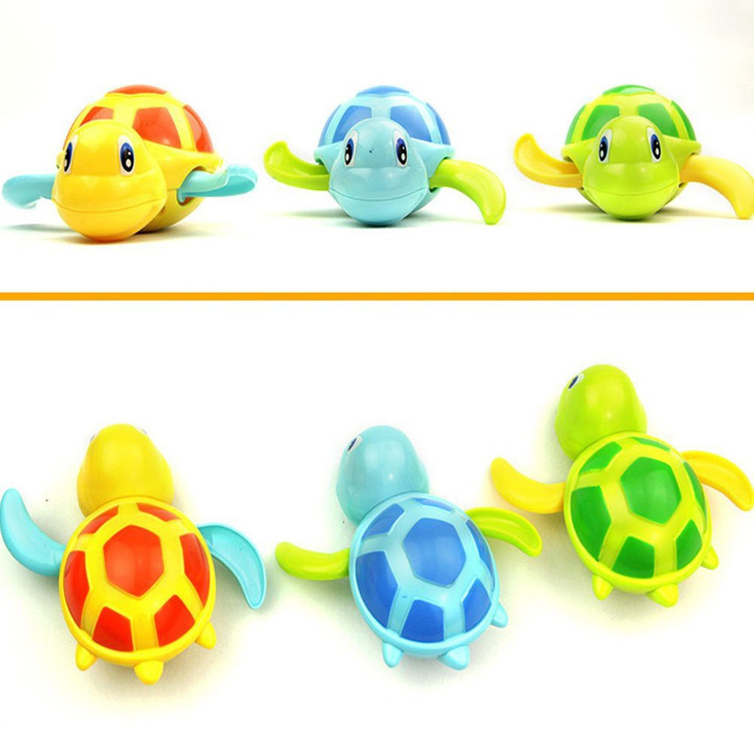 Swimming turtle bath shop toy