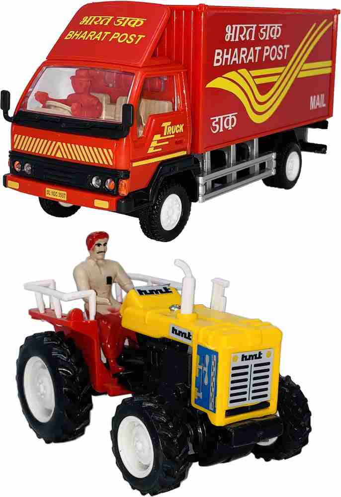 Mini toy truck and hot sale tractor