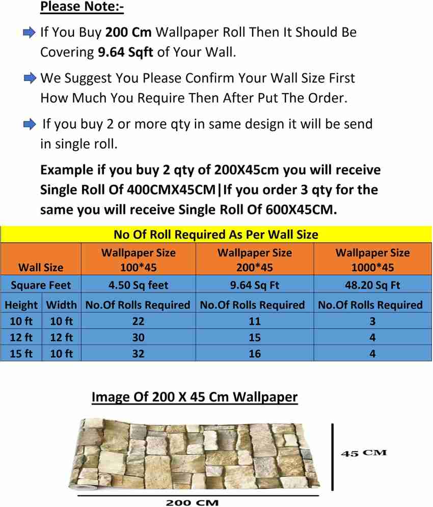 200 x 45 cheap cm in square feet