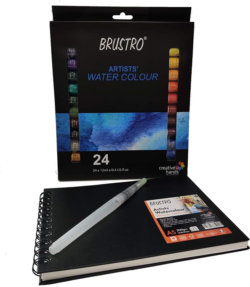 Brustro Artists ' Watercolour Pan (Set of 42 Colours) - Creative Hands