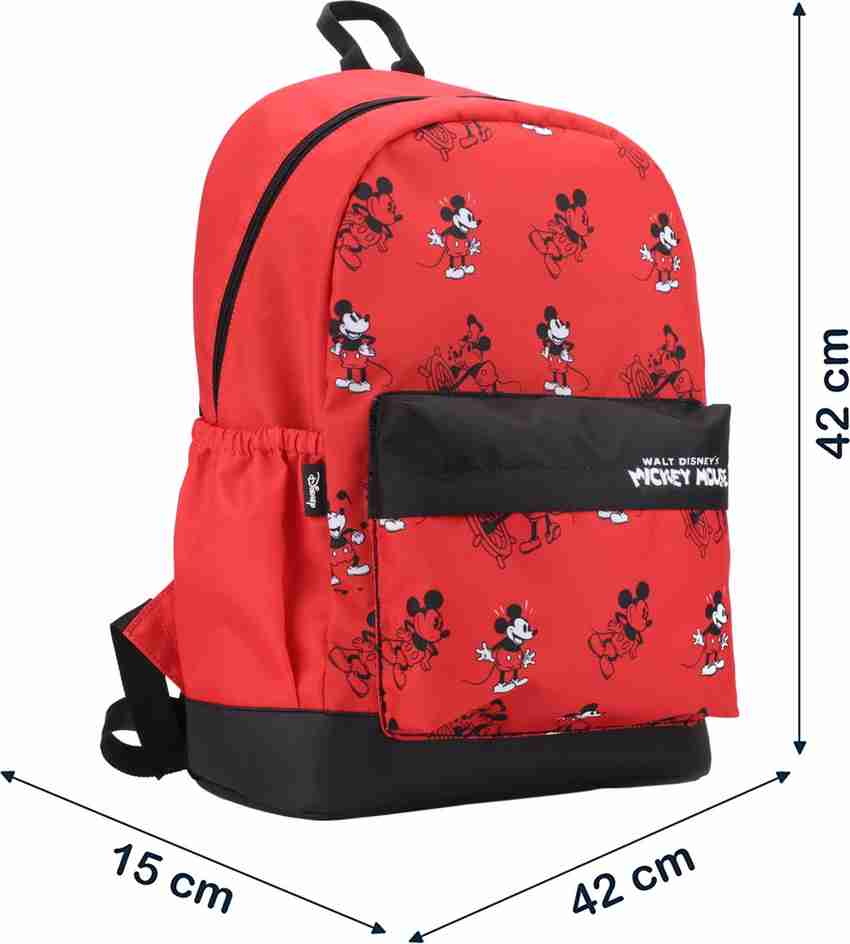 Mickey mouse laptop backpack top