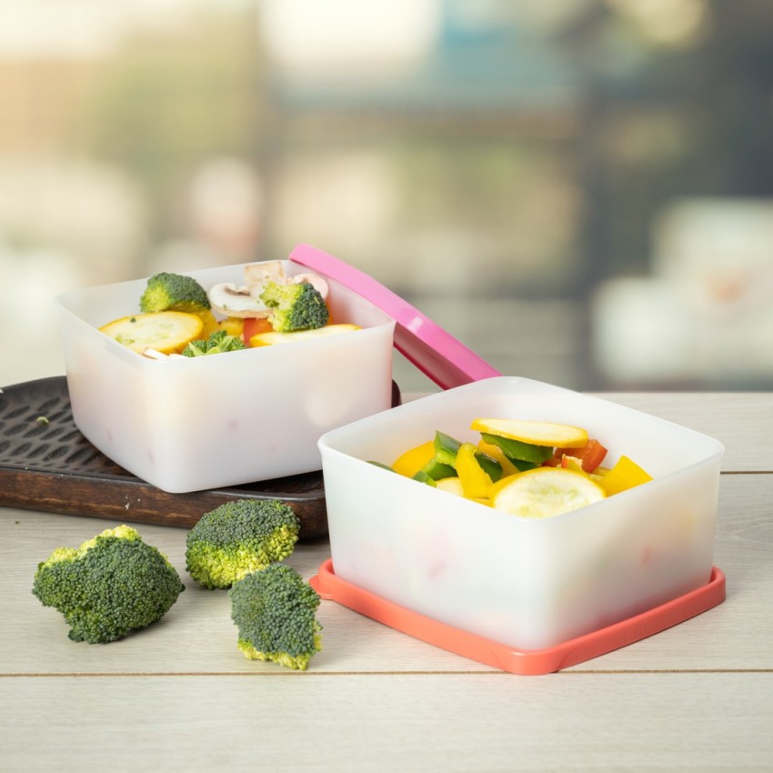 Tupperware Cool n Fresh Container 4 pc each (490 ml, Multocolor) in Chennai  at best price by Suseela Cheap Tupperware - Justdial