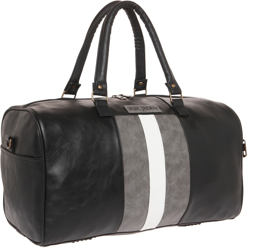 FUR JADEN Premium Leatherette Weekender Stylish and Spacious