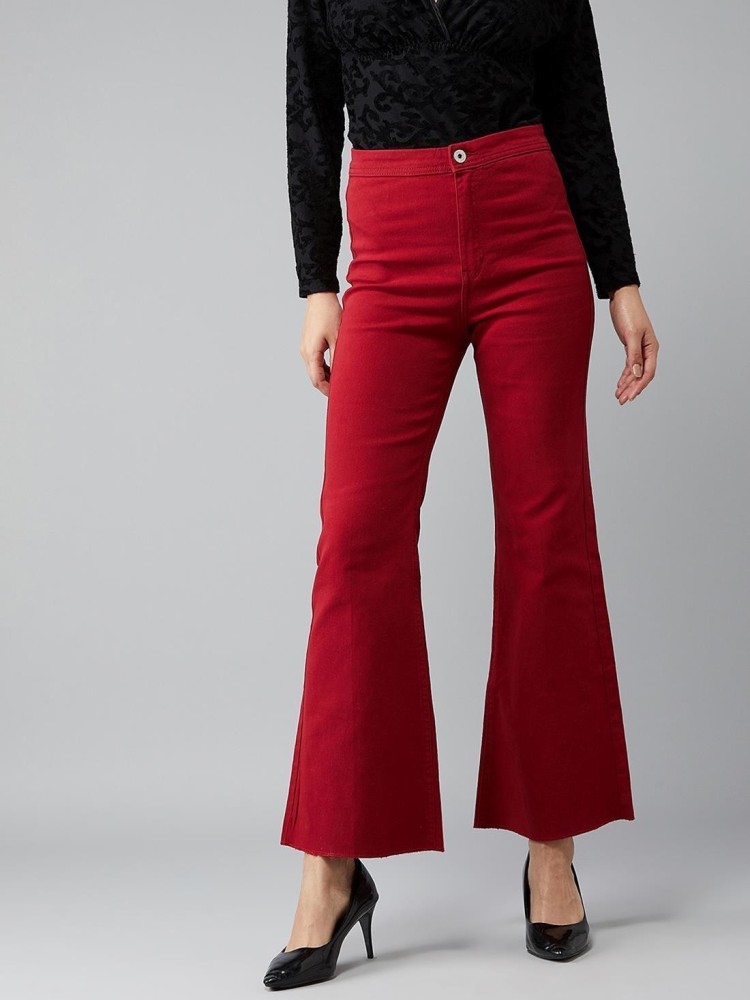 KOTTY Skinny Women Red Jeans - Buy Red_1 KOTTY Skinny Women Red Jeans  Online at Best Prices in India