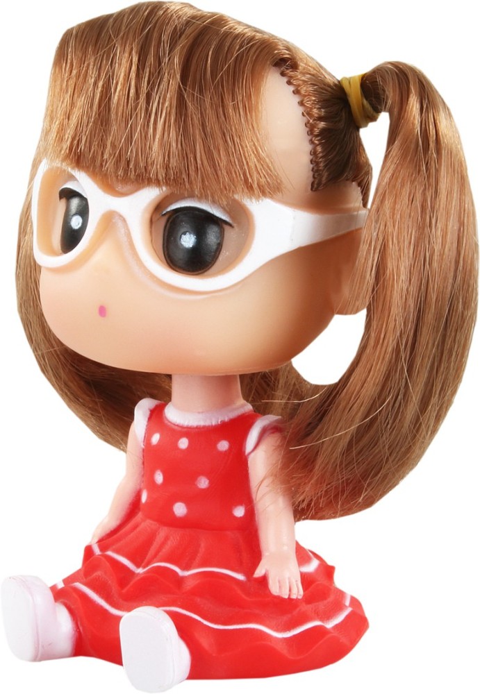 Doll store brown hair