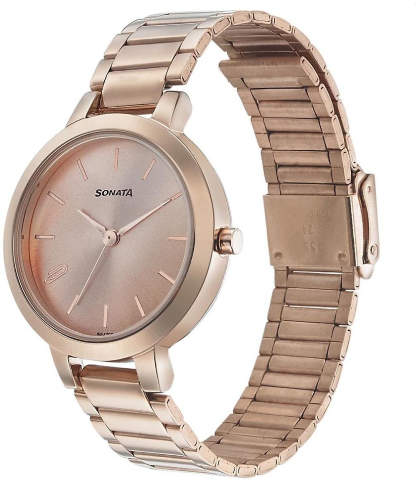 Rose gold 2025 watches sonata