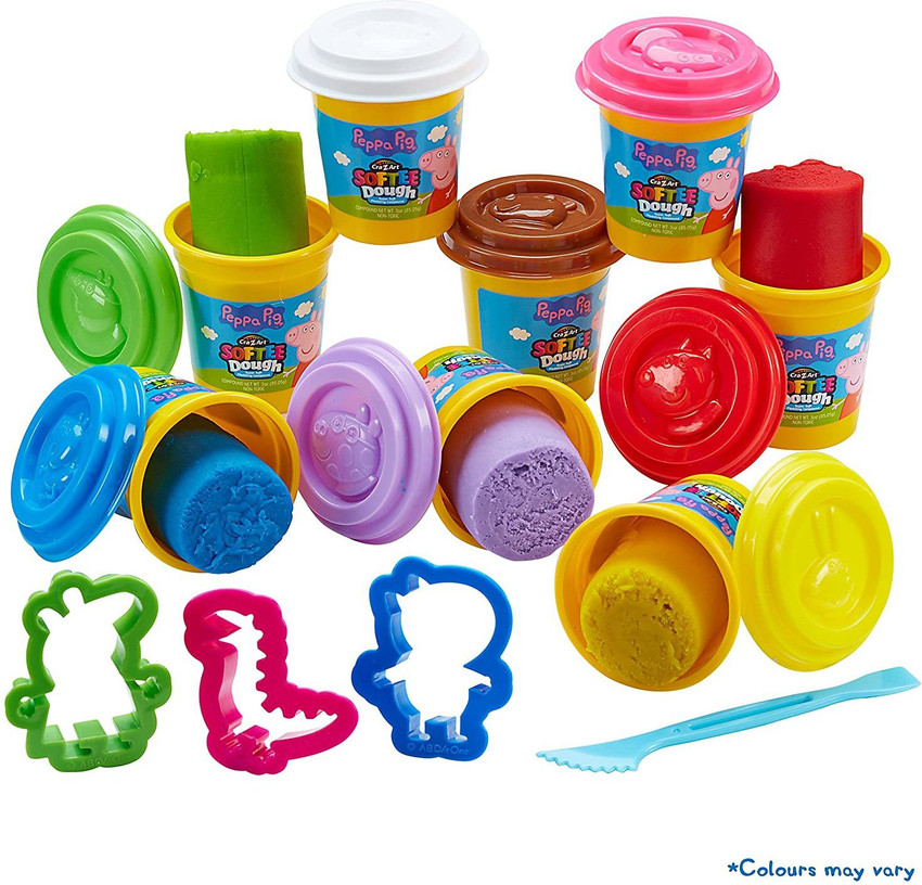 Peppa pig clearance softee dough set
