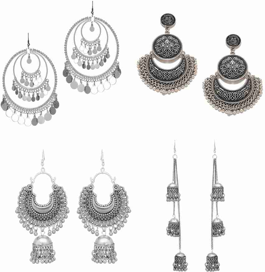 Flipkart oxidised deals earrings