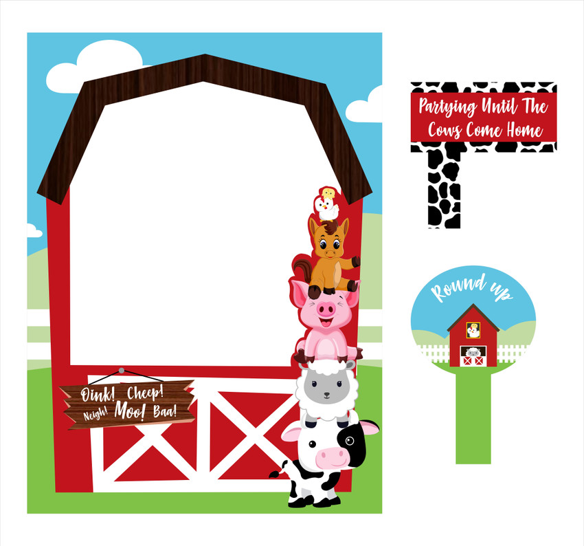 Kids birthday photo booth props deals