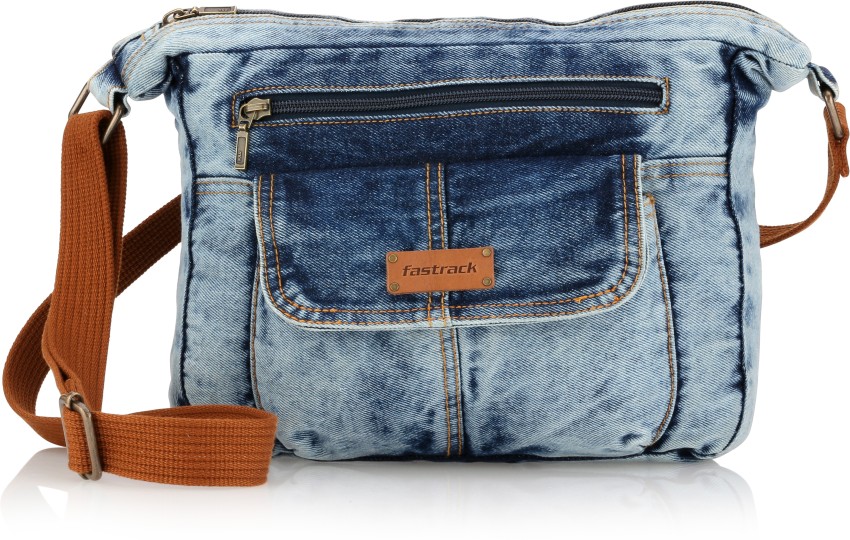 Fastrack Denim Fanny Pack Fanny Pack Blue - Price in India