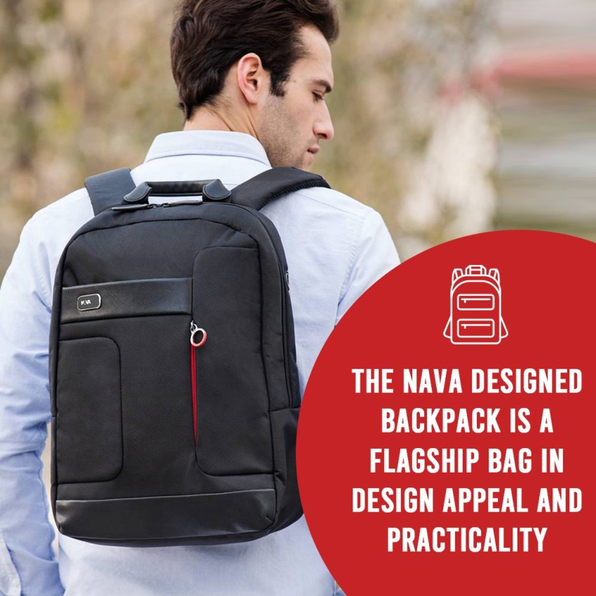 Lenovo 15.6 CLASSIC BACKPACK BY NAVA BLACK 18.5 L Laptop Backpack