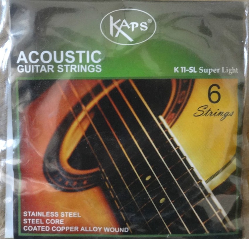 kaps Acoustic K 11 SL Guitar String Price in India Buy kaps