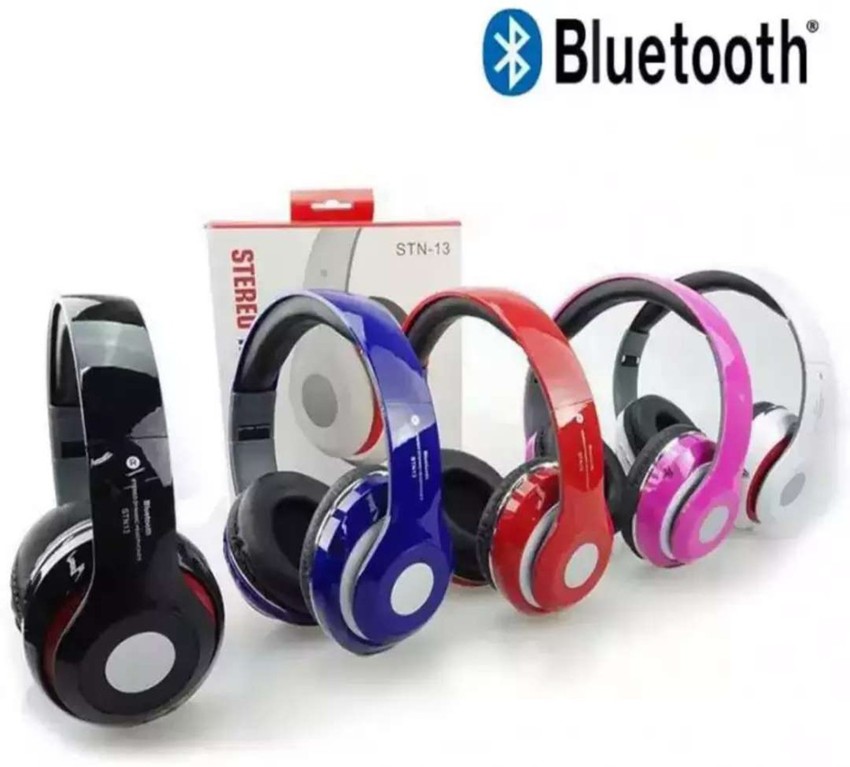 Voltrob STN-13 Wireless Bluetooth Stereo Headphones With Mic Bluetooth Headset Price in India - Buy Voltrob STN-13 Wireless Bluetooth Stereo Headphones With Mic Bluetooth Online - Voltrob : Flipkart.com