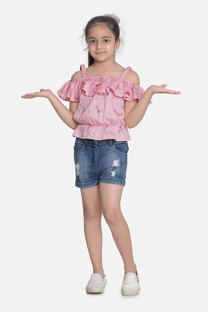 STYLESTONE Girls Casual Top Shorts Price in India Buy STYLESTONE Girls Casual Top Shorts online at Flipkart