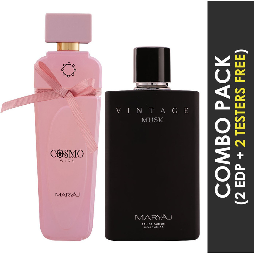 Buy MARYAJ Cosmo Girl and Vintage Musk 100 ml Eau De Parfum For