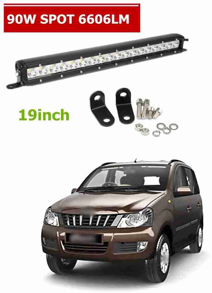 XZRTZ 19Inch 90W LED Bar Slim Single Row Light Bar Combo Offroad 26  Headlight Car LED for Mahindra (12 V, 54 W) Price in India - Buy XZRTZ  19Inch 90W LED Bar