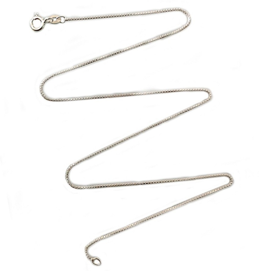 Sterling silver chain on sale necklace 16 inch