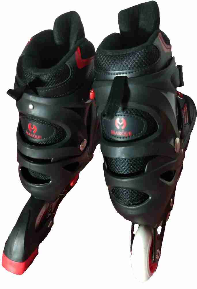 Marque Adjustable Inline Skates Roller for Girls and Boys in Red