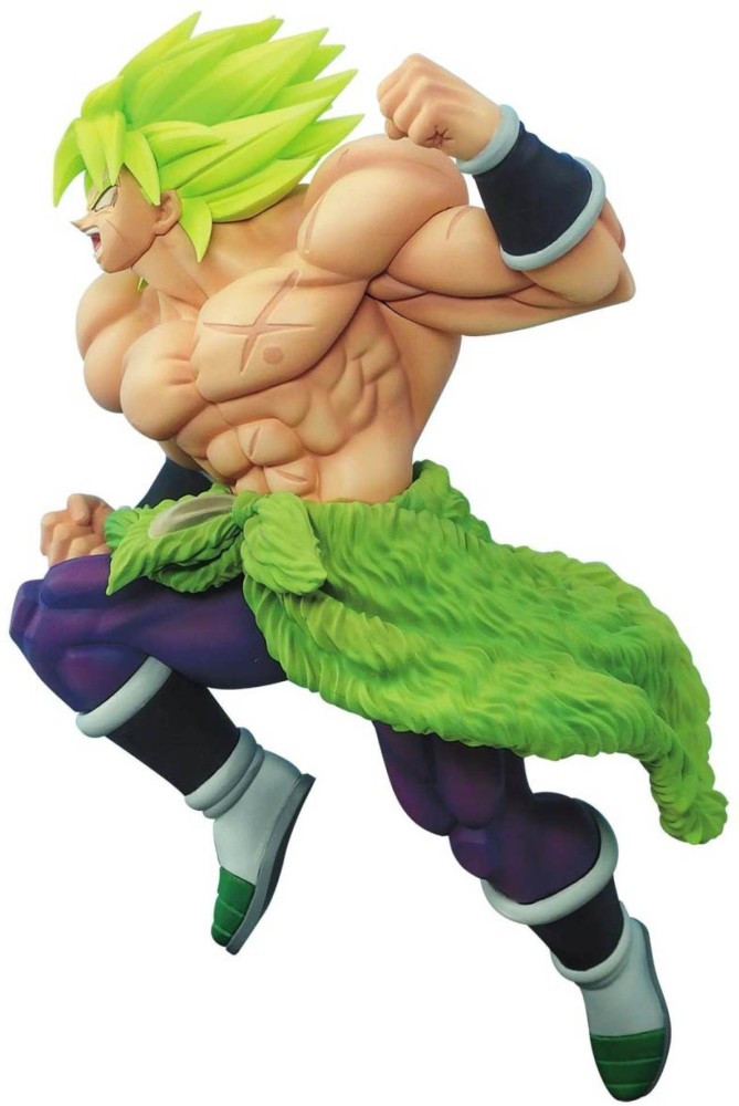 Dragon Ball Z Action Figures Toys Broly Green Power Anime Dragon Ball Super  Broly Led Lights