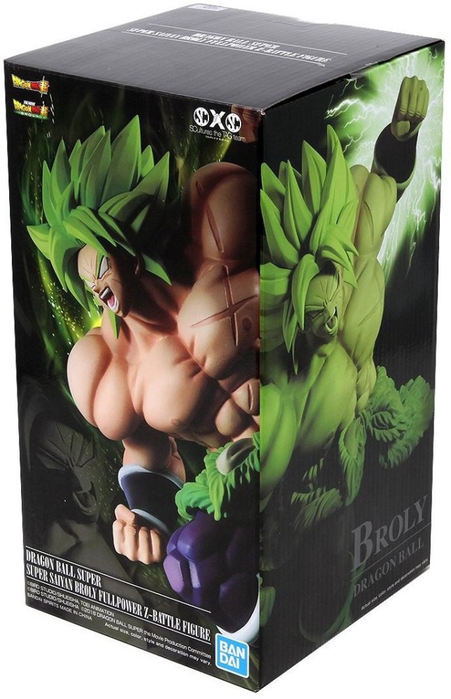 Dragon Ball Z Action Figures Toys Broly Green Power Anime Dragon Ball Super  Broly Led Lights