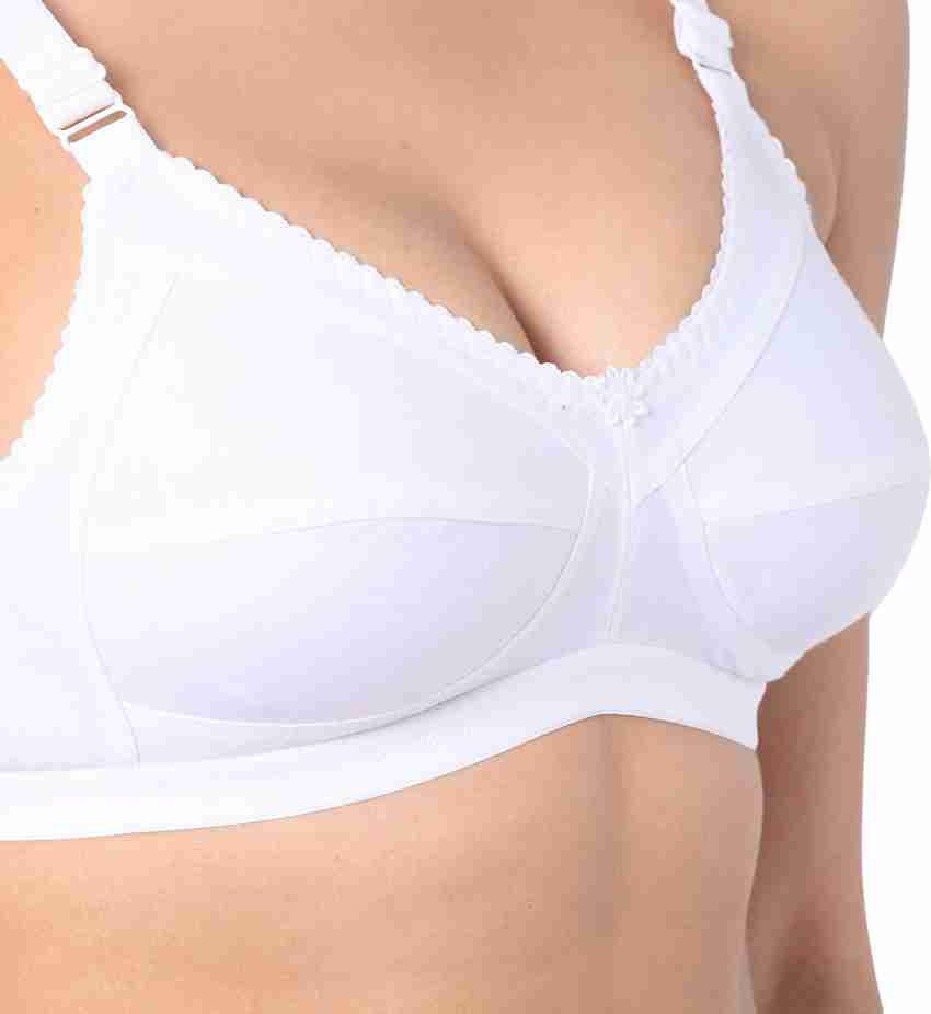 INNER TOUCH Broad Strap Bra Women Full Coverage Non Padded Bra - Buy INNER  TOUCH Broad Strap Bra Women Full Coverage Non Padded Bra Online at Best  Prices in India