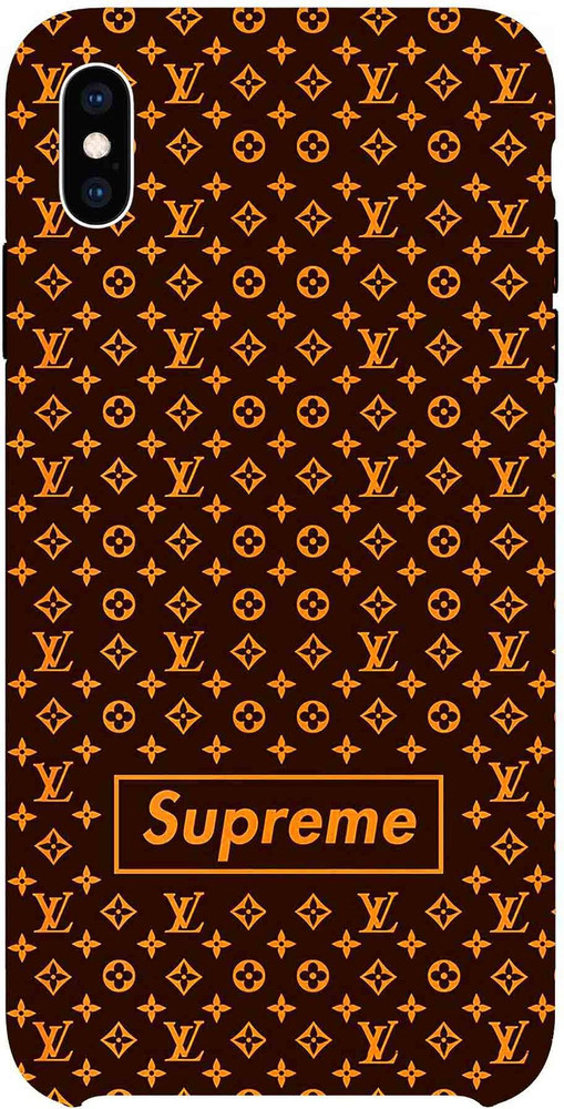 FULLYIDEA Back Cover for Apple iPhone XS Max supreme lv