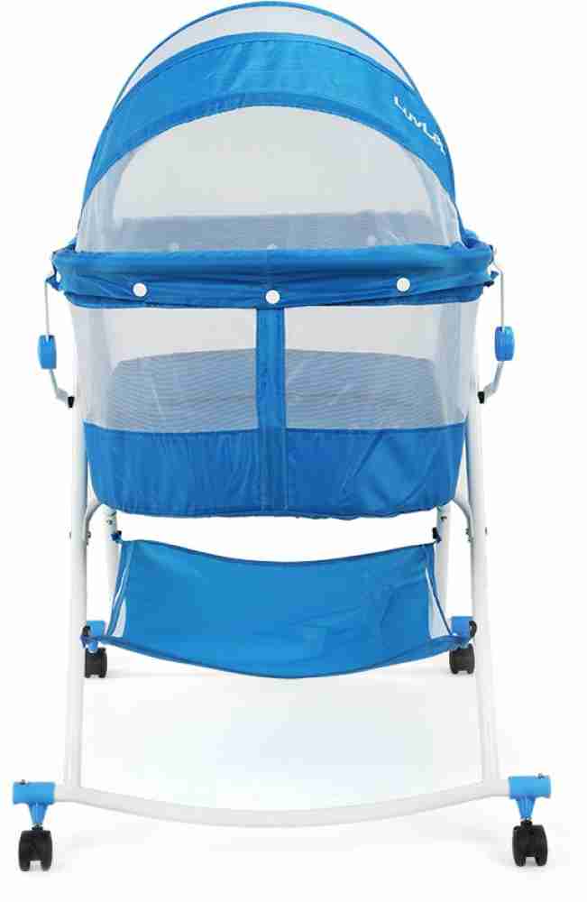 Luvlap sunshine baby bed sales with wheels