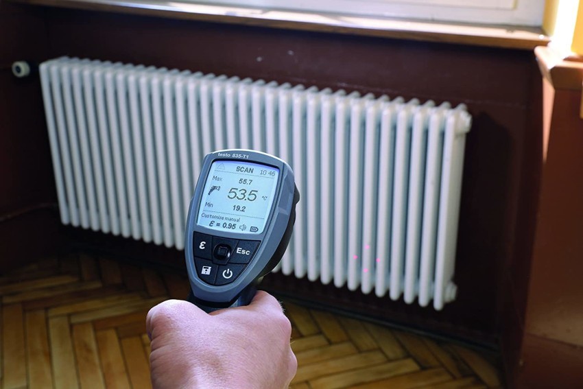 testo 835-H1 - Infrared thermometer and moisture meter