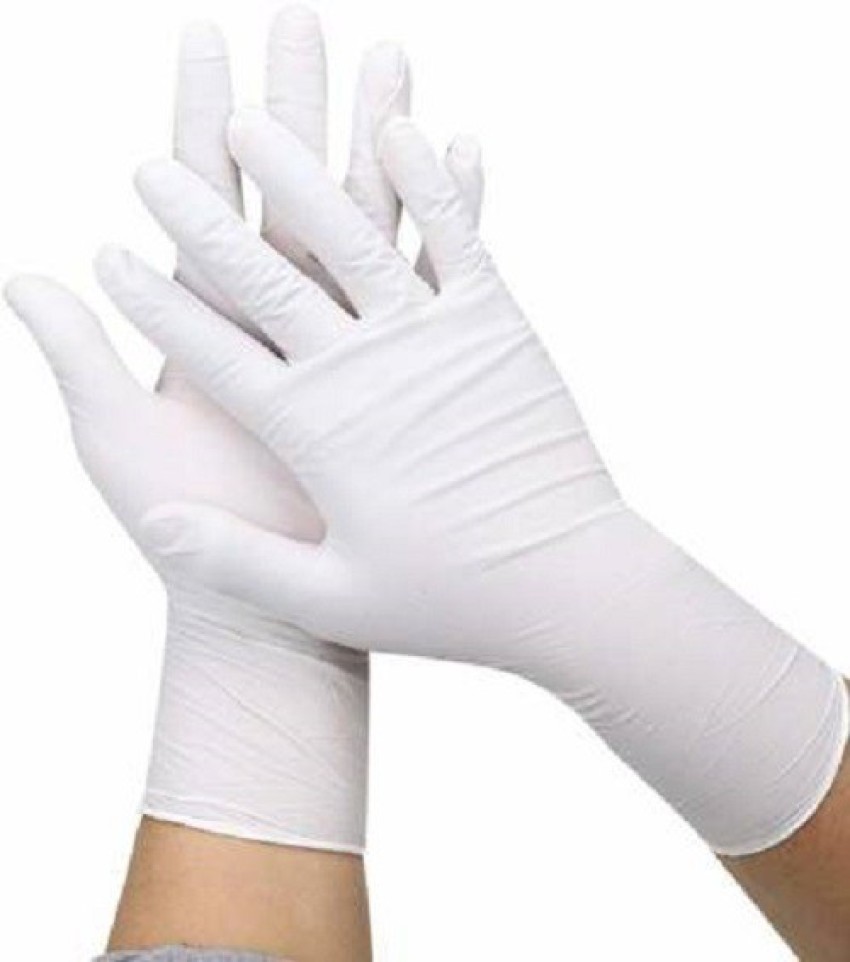 Rubber on sale gloves flipkart