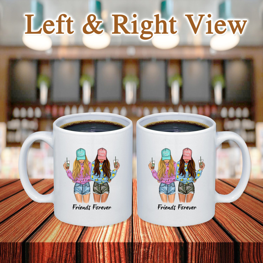 Friends frame and coffee mug cluster charm bangle outlet