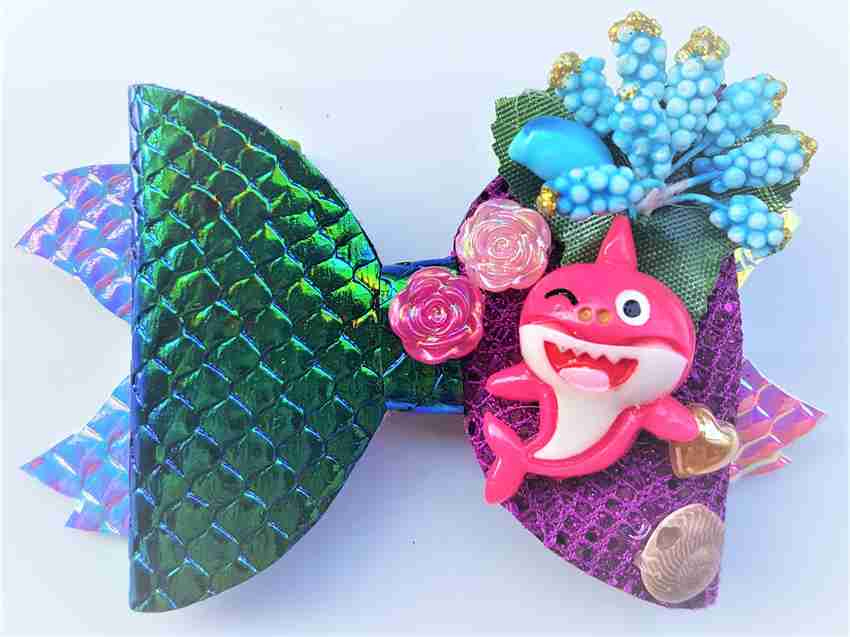 Baby shark cheer bow clearance