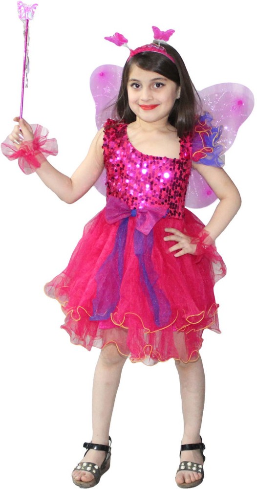 KAKU FANCY DRESSES Magenta Butterfly Insect Costume Set Magenta 3 4 Years for Girls Kids Costume Wear Price in India Buy KAKU FANCY DRESSES Magenta Butterfly Insect Costume Set Magenta 3 4 Years