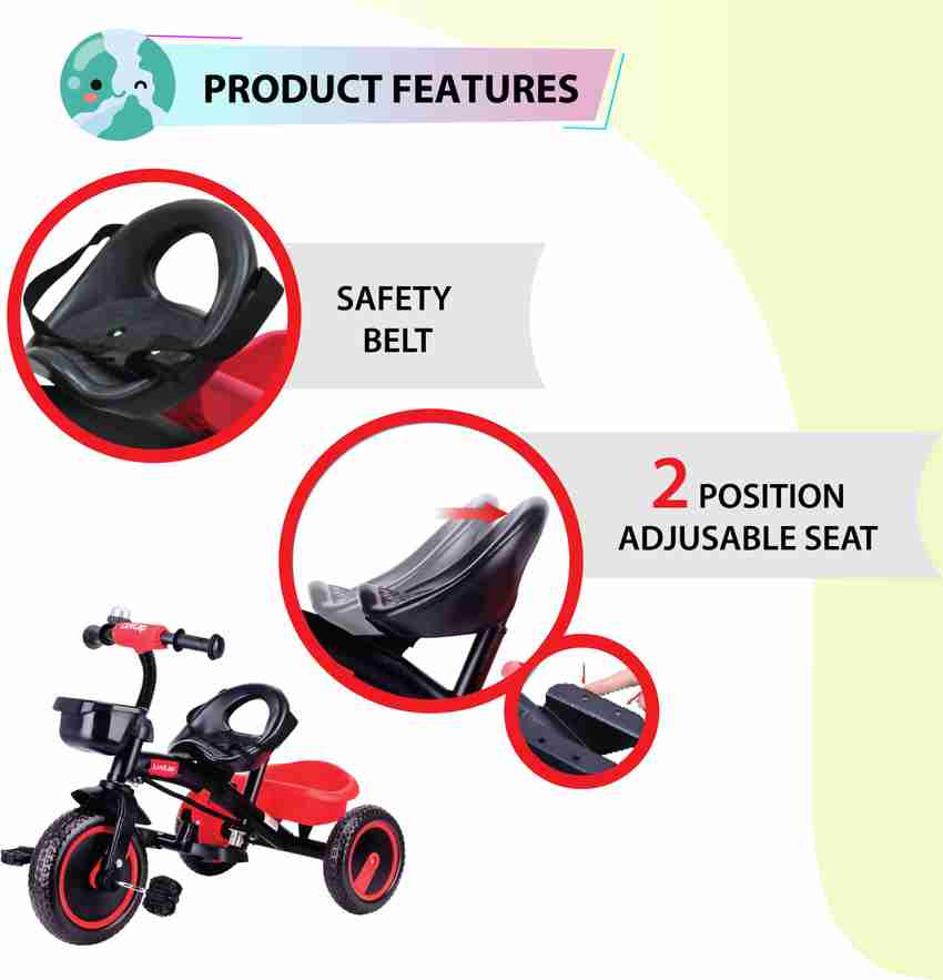 LuvLap Elegant Baby Tricycle KT004 Tricycle Price in India Buy LuvLap Elegant Baby Tricycle KT004 Tricycle online at Flipkart