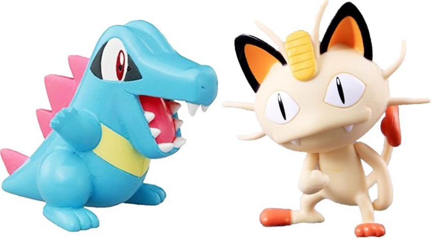 smart anime buy 2pcs Pokemon Go Pokeball Pikachu friend Totodile and Meowth  Action figure set - 2pcs Pokemon Go Pokeball Pikachu friend Totodile and  Meowth Action figure set . Buy Pokemon, Totodile