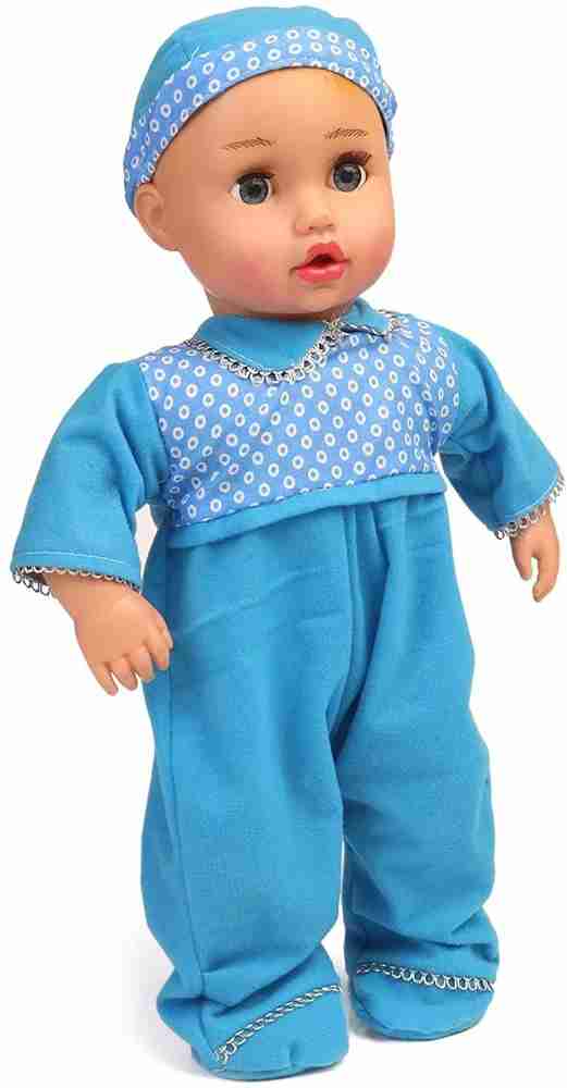 Blue baby sales doll