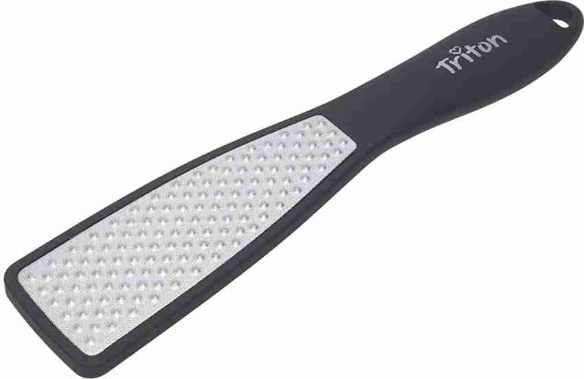 Triton Lazer Foot Scraper With Curved Handle, Dead Skin Callus