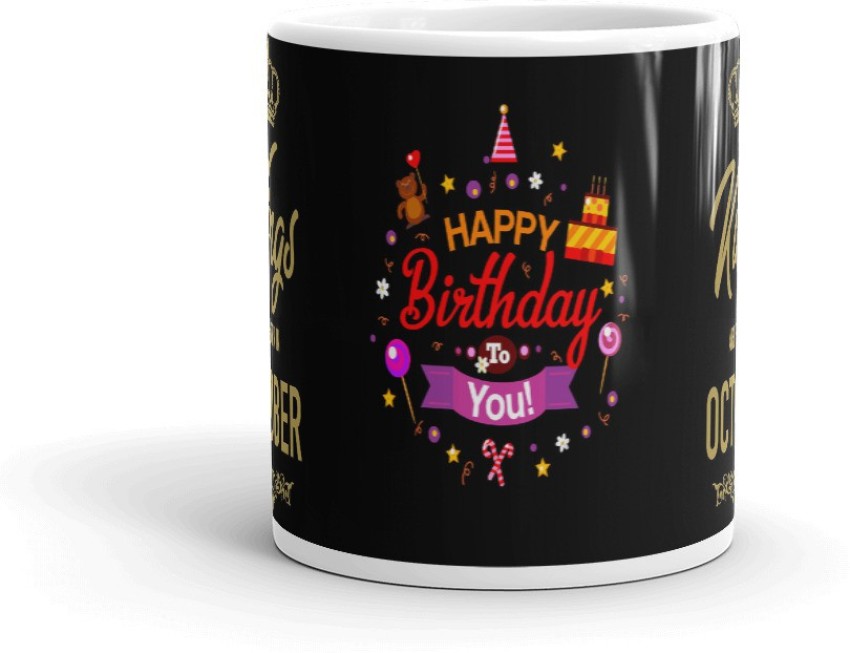 GiftByStyle King Queen Black Printed Couple Cup, Coffee/Tea Cup set Ideal  for Husband & Wife,Couple,Lovers Anniversary , Birthday Gift , Valentine