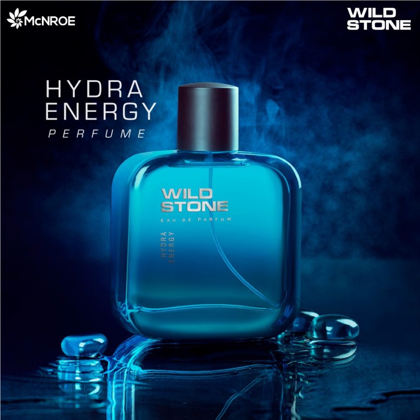 Wild Stone Hydra Energy Premium Eau De Parfum for Men, 100ml|Long Lasting  Perfume|Luxury Perfume for Men