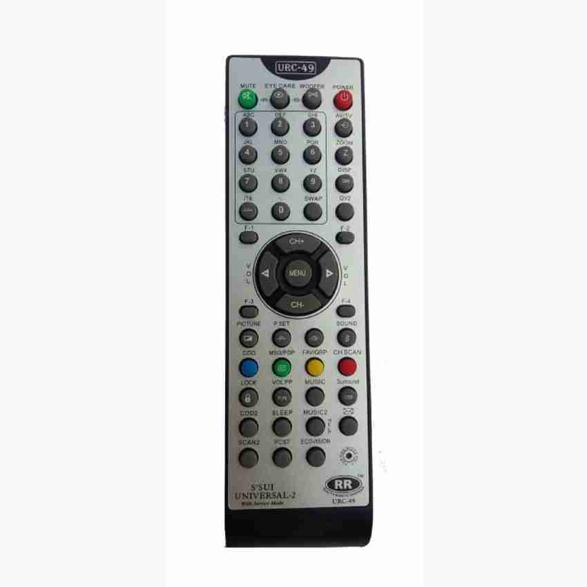 Remote for sansui outlet tv