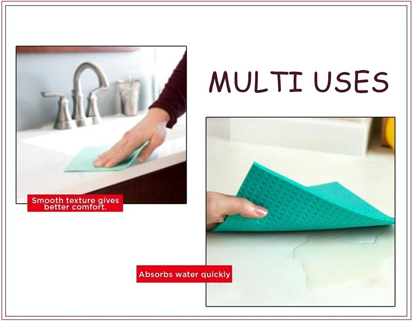 Shopfleet Multi-Use Kitchen Cleaning Sponge Wipe Price in India - Buy  Shopfleet Multi-Use Kitchen Cleaning Sponge Wipe online at