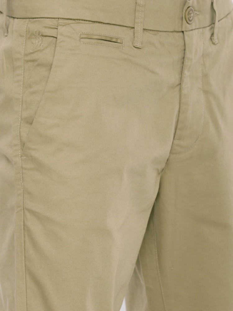 Buy Being Human Mens Casual Trousers 8903861260847BHNDC601230W x  32LLight Grey at Amazonin