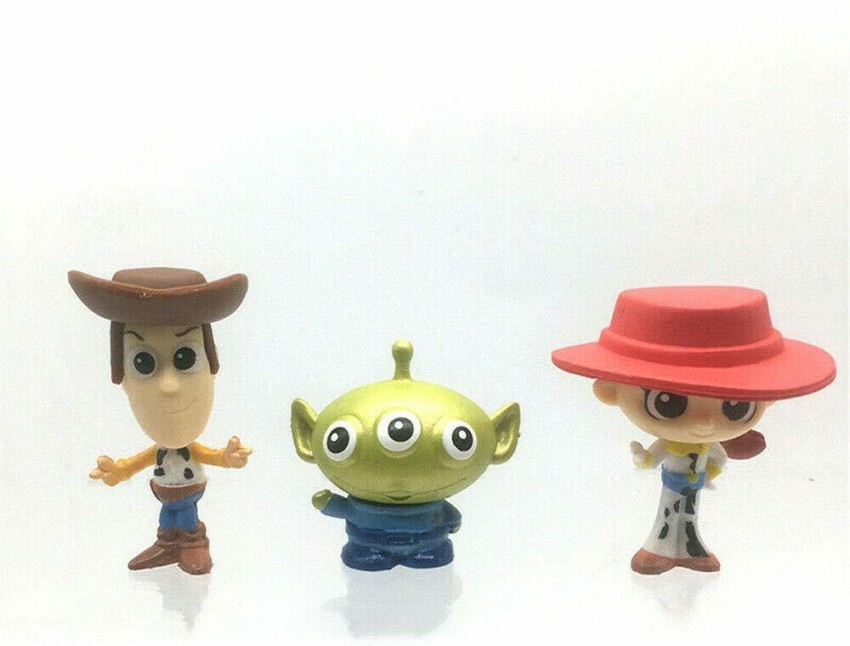 smart anime buy 10pcs Toy Story Sheriff Woody Buzz Lightyear Rex Jessie  BooPeep Aliens Ducky Lotso Forky Giggle Mcdimples 39 cms Action Toy   10pcs Toy Story Sheriff Woody Buzz Lightyear Rex