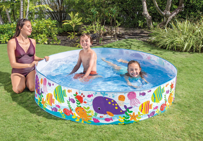 INTEX Tub 6 Feet Inflatable Swimming Pool