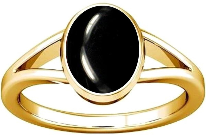 Divya Shakti 7.25 7.50 Ratti Black Agate Kala Hakik Gemstone