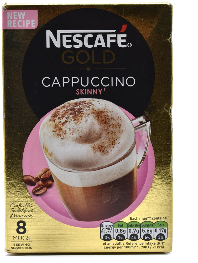 Nescafe skinny cappuccino 2025
