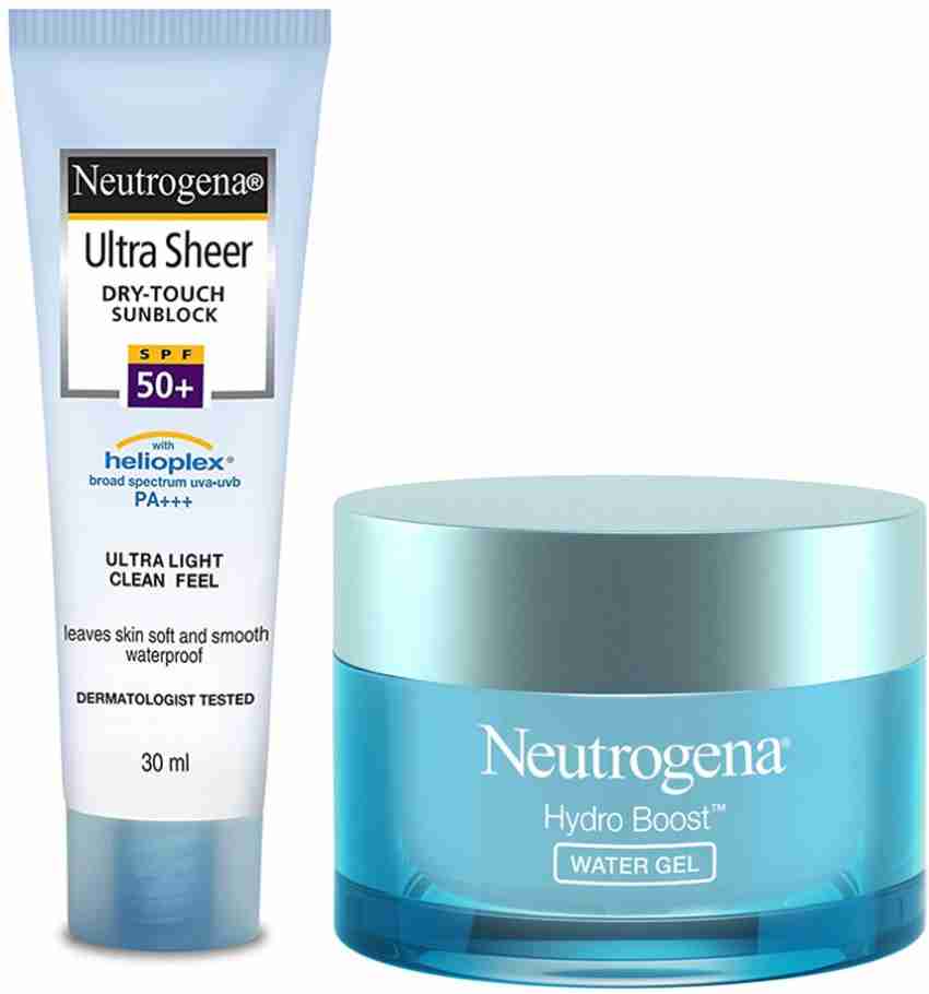 Buy Neutrogena Ultra sheer Sunscreen, SPF 50+, Ultra light, for oily and  dry skin, 30ml Online at Best Prices in India - JioMart.