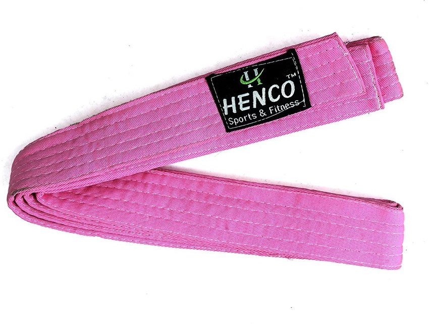 Pink martial arts belt cheap